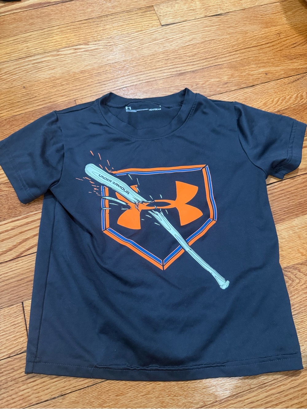 Under Armour Dri Fit Baseball T Shirt Size 4